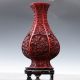 Oriental Vintage Delicate Lacquer Hand - Carved Flower Vase Csyb171 Vases photo 1