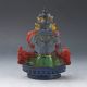 Chinese Colourful Glazed Hand - Carved Character Statue Pc0586 Snuff Bottles photo 5