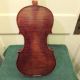 Antique Violin With Bow And Case String photo 3
