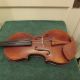 Antique Violin With Bow And Case String photo 6