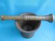 1893 Year Antique Russian Bronze Mortar And Pestle Weight Of 4100 Grams. Mortar & Pestles photo 1