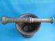 1893 Year Antique Russian Bronze Mortar And Pestle Weight Of 4100 Grams. Mortar & Pestles photo 2