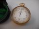 Antique Vintage Pocket Watch Style Barometer W/case - Selsi Aneroid - Palo Co. Barometers photo 1