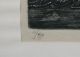 Vintage 1966 Limted Edition Ruth Kerkovius Lobster Fishing Town Etching Print Other Maritime Antiques photo 3