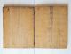 Matching Pair Carved Wood Panel Salvaged Furniture Architectural Scroll Leaves Doors photo 9