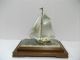The Sailboat Of Silver960 Of Japan.  104g/ 3.  66oz.  Takehiko ' S Work. Other Antique Sterling Silver photo 1