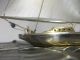 The Sailboat Of Silver960 Of Japan.  104g/ 3.  66oz.  Takehiko ' S Work. Other Antique Sterling Silver photo 6