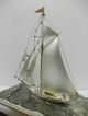The Sailboat Of Silver960 Of Japan.  104g/ 3.  66oz.  Takehiko ' S Work. Other Antique Sterling Silver photo 7