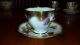 Queen Anne Gold Guilded Thistle Tea Cup And Saucer Cups & Saucers photo 3