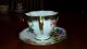 Queen Anne England Pansies And Gold Guilded Tea Cup And Saucer Cups & Saucers photo 4