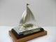 The Sailboat Of Silver970 Of The Most Wonderful Japan.  Japanese Antique Other Antique Sterling Silver photo 1