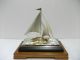 The Sailboat Of Silver970 Of The Most Wonderful Japan.  Japanese Antique Other Antique Sterling Silver photo 2