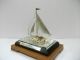 The Sailboat Of Silver970 Of The Most Wonderful Japan.  Japanese Antique Other Antique Sterling Silver photo 3