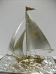 The Sailboat Of Silver970 Of The Most Wonderful Japan.  Japanese Antique Other Antique Sterling Silver photo 5