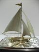 The Sailboat Of Silver970 Of The Most Wonderful Japan.  Japanese Antique Other Antique Sterling Silver photo 6