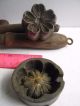 Four (4) Bronze Molds Millinery Silk Flowers,  Leaves,  Valente,  G.  Molla,  A.  F.  T. Industrial Molds photo 3