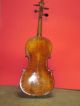 Old Antique Violin Unknown Maker With Extra Spare Parts String photo 1