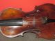 Old Antique Violin Unknown Maker With Extra Spare Parts String photo 5