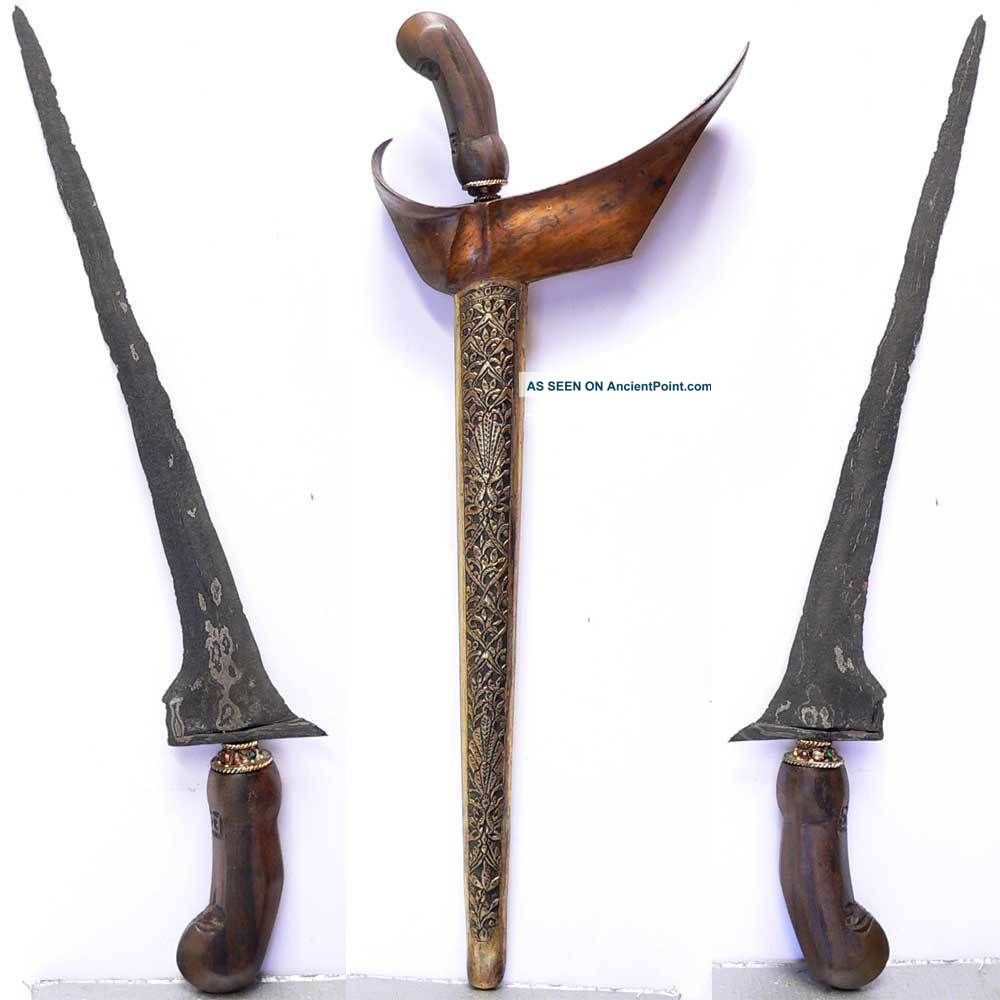 Kris Keris Magic Pamor Rojo Gundolo Blade Pusaka Sword Indonesia Dukun Java Art Pacific Islands & Oceania photo