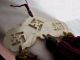 Antique Chinese Tibetan Mother Of Pearl Buddhist Amulet Temple Altar Nacre& Silk Amulets photo 2