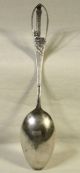 Antique Provincetown,  Mass Pilgrim Monument Sterling Silver Souvenir Spoon G4 Souvenir Spoons photo 1