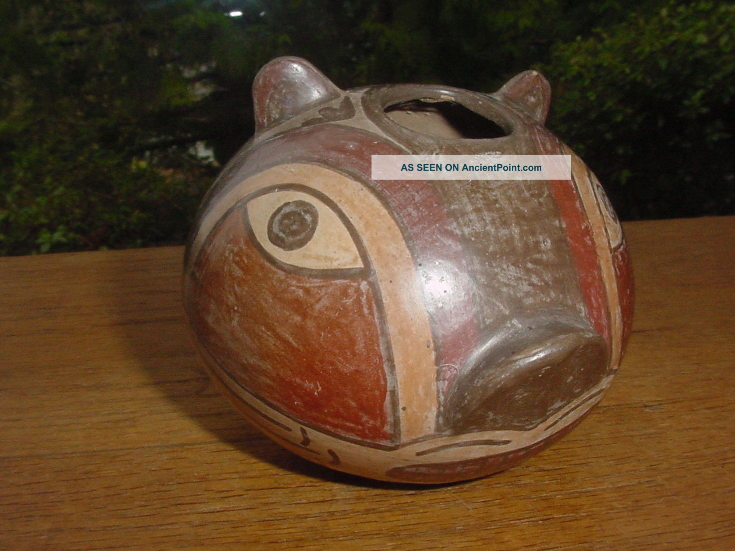 Precolumbian Cuy Guinea Pig Pottery Pot From Nazca Peru The Americas photo