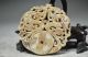 Exquisite Workmanship China Old Jade Hand Carved Dragon Phoenix Jade Tablets Sd3 Necklaces & Pendants photo 3