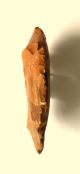 167 Gram Slim Hand Axe Scraper Neanderthal Paleolithic Tool Neolithic & Paleolithic photo 4