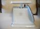 Vintage American Family 25 Lb.  White Kitchen Scale Steel Body W Plastic Top Tray Scales photo 6