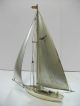 The Sailboat Of Sterling Of Japan.  107g/ 3.  77oz.  A Japanese Antique. Other Antique Sterling Silver photo 2