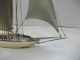 The Sailboat Of Sterling Of Japan.  107g/ 3.  77oz.  A Japanese Antique. Other Antique Sterling Silver photo 5