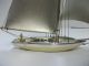 The Sailboat Of Sterling Of Japan.  107g/ 3.  77oz.  A Japanese Antique. Other Antique Sterling Silver photo 6