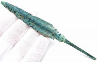 Luristan Bronze Age Arrowhead / Spearhead - Rare Ancient Artifact - D501 photo
