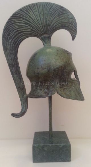 Bronze Spartan Helmet photo