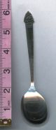 King Cedric Sugar Spoon By Oneida Sterling Silver Spoon 6 - 1/8 Inch Flatware & Silverware photo 2