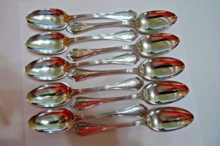 Vintage Sterling Silver Tea Spoons 