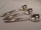 3 - Sterling Silver Teaspoons,  By Towle,  In The 1948 Madeira Pattern Flatware & Silverware photo 1