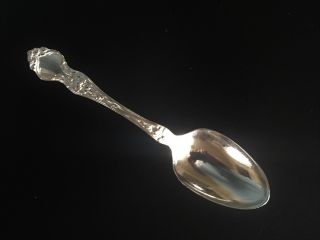 Rw&s Wallace Sterling Silver Teaspoon Violet 18g 5 1/2 