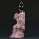 Chinese Famille Rose Porcelain Hand Painted Gril Statue G405 Men, Women & Children photo 3