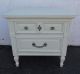 French Painted Nightstand Side End Table By Dixie 8199 Post-1950 photo 1
