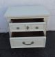 French Painted Nightstand Side End Table By Dixie 8199 Post-1950 photo 7