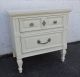 French Painted Nightstand Side End Table By Dixie 8199 Post-1950 photo 8