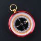 Pocket Watch Style Compass Metal Aluminum Alloy Shell Material Compass,  Chain Compasses photo 4