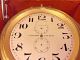 Vtg Longines 8 Day Ship Chronometer In Wood Case Not Running Project Clock Clocks photo 8