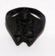 Very Rare 18th To 19th C Bronze Satanistic Ring With A Head On Devil 3c Byzantine photo 5