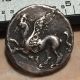 Ancient Greek Roman Silver Coin 385 Bc Corinth Didrachm Corinth - Flying Horse Greek photo 1