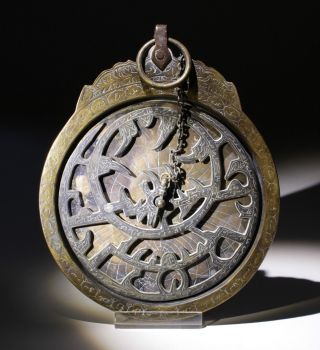 Fabulous Antique Bronze/brass Astrolabe - photo