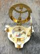 Nautical Brass West London Sundial Compass Marine Handmade Pocket Compass Decor Compasses photo 1