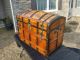 Restored Antique Dome Top Trunk With Tray 1800-1899 photo 2