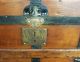 Restored Antique Dome Top Trunk With Tray 1800-1899 photo 5